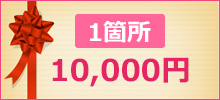 ギフトキャンペーン 1箇所 10000円